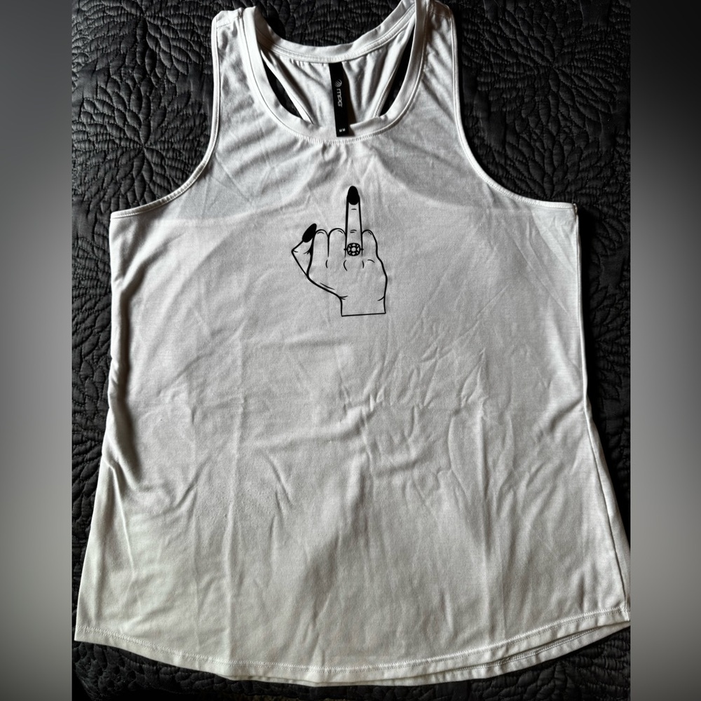 Fiancé Bachelorette Ring Athletic Tank